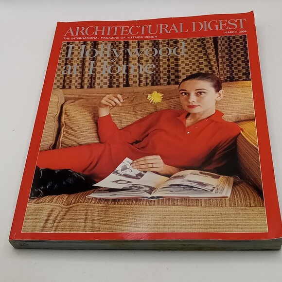 Other - Architectural Digest HOLLYWOOD Issue March 2006 Magazine Hepburn Newman Mitchum